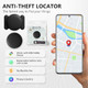Lisghtjs Mini Gps Tracker For Vehicles Magnetic Waterproof Real Time Locator Apple Find My Compatible No Monthly Fee Long Battery Life Cars Pets Kids Assets