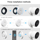 Uyodm Magnetic Wall Mounts Compatible With Google Nest Cam Outdoor Or Indoor Battery 2Nd Generation Magnetic Replacement Base Plate For Google Nest CameraNest Cam Not Included