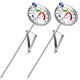Temppro Candy Thermometer With Pot Clip 9 Long Probe Deep Fry Oil Thermometer For Frying and Candy Making Fryer Cooking Thermometer For Chocolate Caramel Brewing and Baking Previously Thermopro