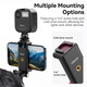 Ulanzi Select Head Strap Mount For Action Camera Iphone Ulanzi Cm27 2 In 1 Pov Sets Support Vertical Shots Vlog Video Accessories For Action Camera Cell Phone Smartphone