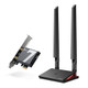 TpLink Wifi 7 Be9300 Pcie Wifi Card For Desktop PcArcher Tbe550E TriBand Adapter Bluetooth 54 Multicolor Status Led Supports Amd/Intel Not Compatible With Windows 10/Linux