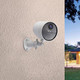 Uyodm 2 Pack Wall Mount Holder Compatible With Simplisafe Outdoor Security Camera 360 Rotation Security Bracket With 1/4 Screw Thread Camera Not Included White