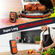 Temppro Tp08 500Ft Meat Thermometer For Grilling Smoker Bbq Thermometer With Dual Probe Kitchen Cooking Steak Turkey Food Thermometer Cooking For Dad Him Husband Previously Thermopro