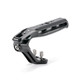 Tilta Xeno Top Handle For Filmmakers and Cameras Black Aluminum Alloy And Silicone Build 1/4 20 Threads W/Locating Points Safety Release Pin Comfortable Handling 1/420 W/Locating Pins