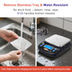 Thinkscale Digital Kitchen Scale 176Lb With BakerS% Percentage Function Ipx6 Waterproof Removable Stainless Steel Pan Tare Function For Baking Cooking Meal Prep Usb Adapter Included
