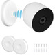 Uyodm 2 Pack Magnetic Wall Mounts Compatible With Google Nest Cam Outdoor Or Indoor Battery 2Nd Generation Magnetic Replacement Base Plate For Google Nest CameraNest Cam Not Included