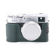 Tilta Leather Camera Case Compatible With Fujifilm X100Vi Green Integrated Hand Grip Bottom Protection Small Flap For Battery Access Lightweight and TripodMountable Via 1/420 Screw