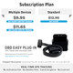 Optimus PlugIn Gps Tracker For Cars Easy Installation Harsh Driving Alerts Reporting History And More Extension Cable Included