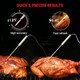 Temppro 500Ft Meat Thermometer For Grilling And With 2 Probes Smoker Bbq Kitchen Food Digital Thermometer For Meat Turkey Cooking For Dad Him Husband Previously Thermopro