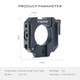 Tilta Handheld Gimbal Tripod Clamp Compatible With Dji Rs2 Rs4 Rs5 Nato Rail and Accessory Mounting