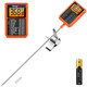 Temppro Tp510 Waterproof Digital Candy Thermometer With Pot Clip 10 Long Probe Instant Read Food Cooking Meat Thermometer For Grilling Bbq Deep Fry Oil Fathers Day Previously Thermopro