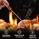 Thermopro Tp509 Candy Thermometer With Pot Clip And Thermopro Tp01A Digital Meat Thermometer For Cooking Bundle