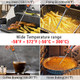 Thermopro Tp509 Candy Thermometer With Pot Clip And Thermopro Tp01A Digital Meat Thermometer For Cooking Bundle