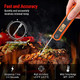 Thermopro Tp16 Large Lcd Digital Cooking Food Meat Thermometer+Thermopro Digital Instant Read Meat Thermometer