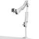 Ulanzi Th04 Overhead Camera Mount With Magic Arm And 1/4 Ball Head 360 Rotatable Camera Desk Mount Desk Tripod With Uka Quick Release Setup For Dslr Cameras/Webcam/Iphone/Ring Light/Microphone