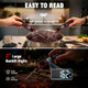Temppro Tp620 05 Sec Thermocouple Meat Thermometer Digtial Instant Read Cooking Thermometer With AutoRotating Backlit Lcd Ip65 Waterproof Grill Bbq Kitchen Candy Deep Fry Previously Thermopro