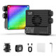 Ulanzi Le20 Rgb Video Light 20W Pocket Camera Light 25009000K Cri 95+ 20 Scene 360 Full Color Portable Photography Video Lighting Mini Led Fill Light For Youtube Tiktok 5000Mah Rechargeable