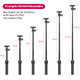 Ulanzi Smartphone Tripod Mt34 AllInOne Extendable Tripod With 360 Adjustable Ballhead Compatible With Iphone 12 Pro Max/12 Mini/11 Pro Max/Xr/X Samsung Phone Vlog Camera