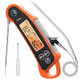Temppro Tp710 Instant Read Thermometer For Cooking 2In1 Meat Thermometer Digital With 2 Probes and 2 Temperature Display Kitchen Thermometer For Oven Grilling Smoker Bbq Previously Thermopro
