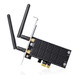 TpLink Ac1300 Pcie Wifi Pcie CardArcher T6E 24G/5G Dual Band Pci Express Adapter Low Profile Long Range Heat Sink Technology Supports Windows 10/81/8/7/Xp