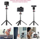 Ulanzi Select Mt16 Extendable Mini Camera Tripod 4 Levels Adjustment 360 Ball Head Cold Shoe Lightweight Portable Vlog Travel Selfie Stick Handle Grip Desktop Webcam Tripod For Dslr Action Camera