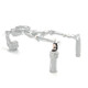 Tilta Right Angle Rosette Adapter To 1/4 20 With Locating Pins Compatible With Nucleus Nano Ii Control Handle and Lightweight Shoulder Rig Aluminum Alloy And Stainless Steel Black TaRra1420