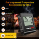 Temppro Tp16H Large Lcd Digital Meat Thermometer For Cooking Grilling Bbq Food Thermometer With Clock Timer And Stainless Steel Probe Black Previously Thermopro