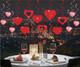 UranusandNo1 45 Pcs Valentines Day Decorations Kit Happy Valentines Day Banner Glitter Ceiling Hanging Hearts Foil Swirls Streamers Decor For Home Office Valentine Party Supplies