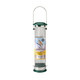 Peckish 60053033 All Weather Sunflower Heart Metal Bird Feeder Large Blue Black