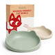 7 Ruby Road Anti Whisker Fatigue Cat Bowls Set Of 2 Wide Shallow Cat and Kitten Food Bowls For Wet and Dry Food FlatFaced Breeds Bamboo Melamine NonSlip