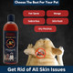 E3 K9 Medicated Dog and Cat Shampoo Antifungal and Itchy Skin Relief With Ketoc and Thymol Hot Spot Mange Seborrhea Treatment Antifungal Dog Shampoo For Yeast