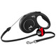 Flexi Classic Cord Black Retractable Dog Leadsmall 12Kg 5M Multicolor