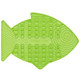 Lickimat Casper FishShaped Cat Slow Feeders Lick Mat Boredom Anxiety Reducer Perfect For Food Treats Yogurt Or Peanut Butter Fun Alternative To A Slow Feed Cat Bowl Or Dish Green