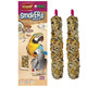 AandE Cage Company Vitapol Smakers By AandE Cage Co Maxi Nut and Coconut Treat Sticks For Parrots Twin Pack Large Bird Treat Sticks Hanging Snack With Real Nuts and Coconut For Amazons African Greys and MidLarge Parrots