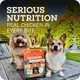 Redbarn Pet Products Powerfood Air Dried Dog Food Small Breed Recipe 2 Lbs 91% Chicken and Chicken Organs With Blueberries Prebiotics Postbiotics Grain Wholesome Pet Food Made In Usa