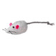 Trixie Plush Mice With Bell For Cat 5 Cm White/Grey 2Piece