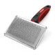 Tuff Pupper Slicker Brush Large Comb Head For Medium and Large Dogs Removes Shedding Fur Tangles and Mats Grooming Tool