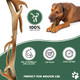 Highland Antler 100% Natural Split Antler Dog Chews The HypoAllergenic Dog Chew Like Stagbar Weight Small 3050G Size May Vary