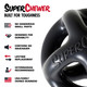Tuff Pupper Superchewer Extremely Tough Cage Ball For Dogs 2X Tennis Ball Size Natural Rubber Tough Toy For Aggressive Chewers Heavy Duty For Medium Large Breed Strong But Not Indestructible