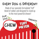Jolly Pets Tuff Range Tuff Toppler Rocking Treat Dispenser Dog Toy 5 Inches Red