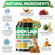 Cudory Dog Urine Neutralizer For Lawn Green Grass Chews For Dogs 200 Chew Female Pee Grass Burn Spot By Dog Urine Gut Health Probiotics and Enzymes Helps Yard Stay Green With Cranberry For Urinary Tract