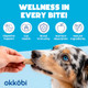 Okk Bi Probiotics For Dogs Chews 300Pcs Digestive Gut Health and Diarrhea Support Us Formula With Dog Probiotics Enzymes and Natural Ingredients Crunchy and Creamy Chicken