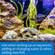 Api Quick Start Freshwater And Saltwater Aquarium Nitrifying Bacteria 1Ounce Bottle Blues and Purples