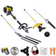 Brushcutter Kit - High Strength Long Handle Multi - Functional Chainsaw 63cc 5 in 1 and Cultivator, 6 Point Disc, 2 Point Blade, Battery-Powered Brushcutter - Gardening Tools - Lawn Mower Brushcutter Kit - High Strength Long Handle Multi - Functional Chainsaw 63cc 5 in 1 and Cultivator, 6 Point Disc, 2 Point Blade, Battery-Powered Brushcutter - Gardening Tools - Lawn Mower
