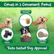 Vital Planet Natural Hip And Joint Supplement For Dogs Potent Herbal Blend With Green Lipped Mussel Msm And Glucosamine 120 Chewable Tabs