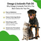 Pet Wellbeing Omega3 Fish Oil For Dogs Skin Coat and Joints 8 Fl Oz Nasc and VetFormulated WildCaught Icelandic Fish Oil With Epa and Dha Anchovies and Sardines For Daily Holistic Care