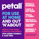 Petall Allround Giant Pet Towels 50 Huge Pet Wipes
