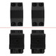 Tydeux 1/254Mm High Profile Scope Rings For 3/8 And 911Mm Dovetail Rail Pack Of 2