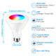 Torchstar Par30 Wifi Smart Spotlight Bulbs Rgb Led Color Changing Light 10W Google Assistant Alexa Compatible 60W Equivalent 2000K5000K Tunable White Cct E26 Base No Hub Required