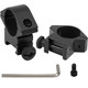 Tydeux 1/254Mm Medium Profile Scope Rings For Weaver And Picatinny Rail Pack Of 2